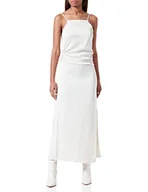 Sukienki - Vila Sukienka damska VIRAVENNA Singlet Slit Maxi Dress/BR/DC, brzozowa, 34, brzoza, 34 - miniaturka - grafika 1