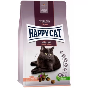 Happy Cat Sterilised Atlantic Salmon sucha karma dla kotów po sterylizacji łosoś atlantycki 4 kg - Sucha karma dla kotów - miniaturka - grafika 1