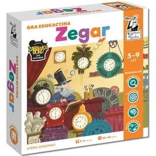 Kapitan Nauka Gra edukacyjna Zegar Nowa - Baśnie, bajki, legendy - miniaturka - grafika 1