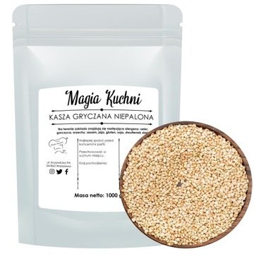 Kasza Gryczana 1kg Niepalona biała Gryka naturalna