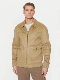 Guess Kurtka przejściowa M5RL01 WGU72 Beżowy Regular Fit - Kurtki męskie - miniaturka - grafika 1