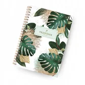 Planery - Przepiśnik Kulinarny Notatnik Przepisy A5 Liście - miniaturka - grafika 1