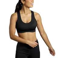 Biustonosze - BROOKS 350084001 Dare Crossback Run Bra 2.0 Biustonosz sportowy damski czarny rozmiar 032DE - miniaturka - grafika 1