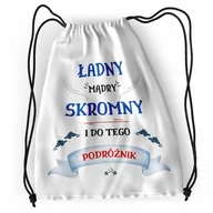 Plecaki worki - Plecak Dla Podróżnika Sportowy Szkolny Worek Torba z Nadrukiem ze Zdjęciem - miniaturka - grafika 1