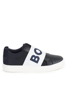 Boss Sneakersy J50863 M Granatowy - Buty dla chłopców - miniaturka - grafika 1