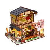 Zabawki kreatywne - Habarri Habarri Miniaturowy domek Sakura sushi M2011 - miniaturka - grafika 1