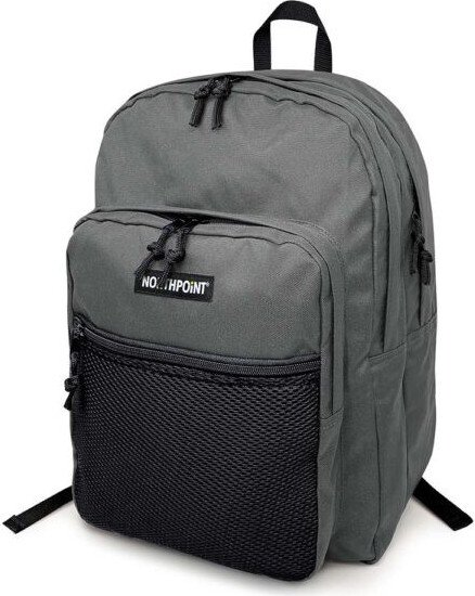 Lebez 81218 Plecak szkolny szary poliester