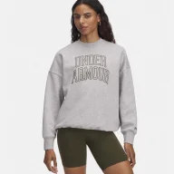 Bluzy sportowe damskie - Bluza damska Under Armour Rival Fleece OS Varsity Crew - miniaturka - grafika 1