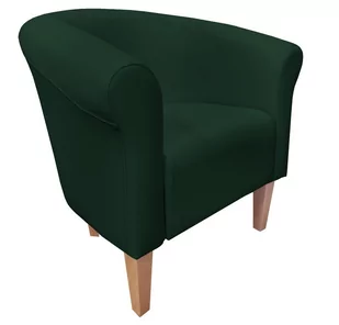 ATOS Fotel Milo D6 zielony nogi 20 buk - Fotele ATOS Fotel Milo D6 zielony nogi 20 buk - Fotele - miniaturka - grafika 1