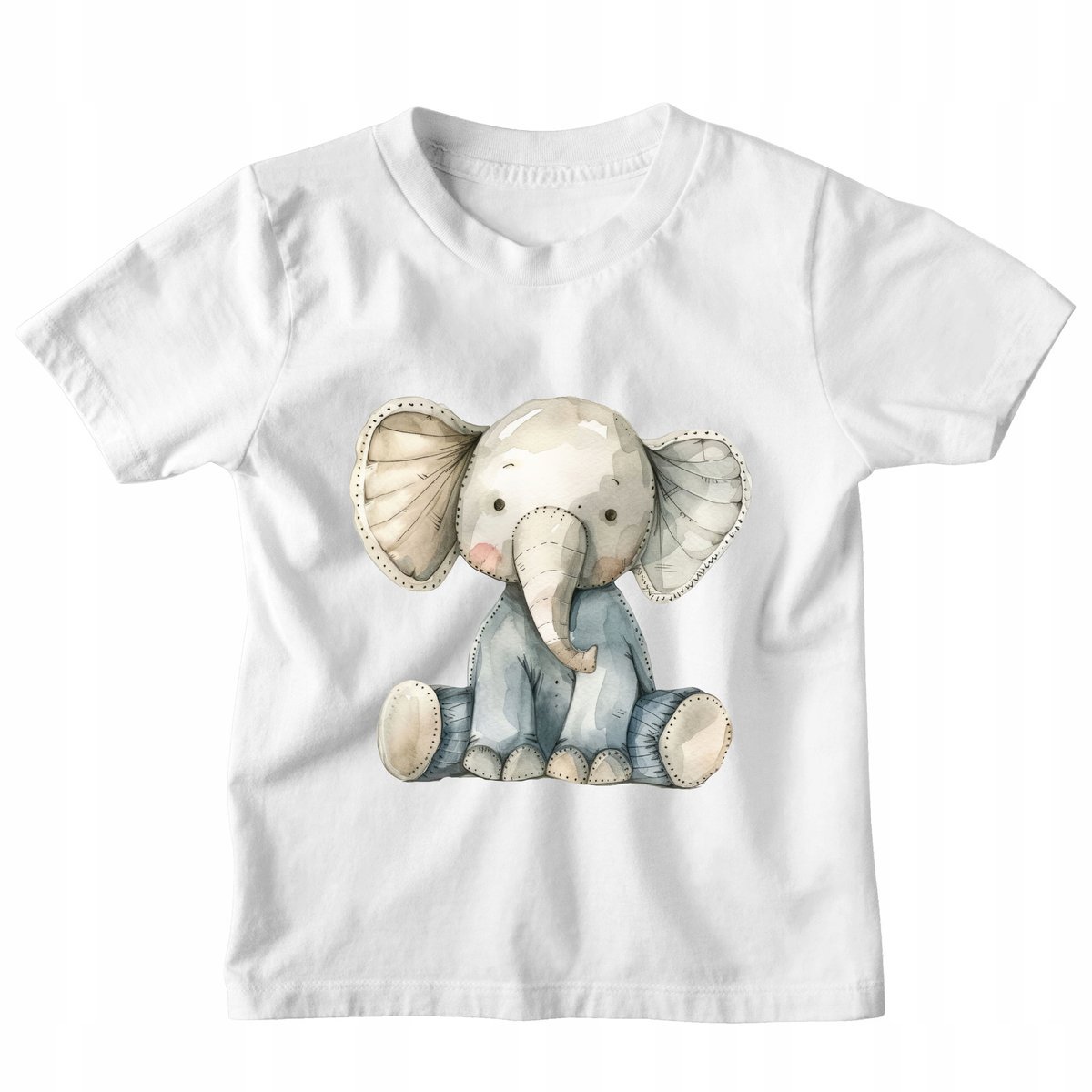 KOSZULKA DZIECIĘCA ZE SŁONIKIEM UROCZE ZWIERZĄTKO T-SHIRT DZIECIĘCY