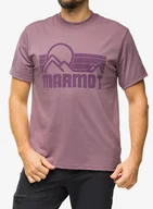 Koszulki i topy damskie - Koszulka bawełniana Marmot Coastal Tee SS - hazy purple - miniaturka - grafika 1