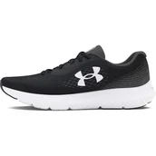 Buty dla dziewczynek - Under Armour UA BGS Charged Rogue 4 Sneaker, czarne/Castlerock/białe, rozmiar 38, Czarny Castlerock Biały, 38.5 EU - miniaturka - grafika 1