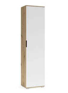 Szafa CLIF SL-50 dąb artisan/biała do przedpokoju - Szafy - miniaturka - grafika 1