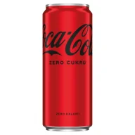 Napoje gazowane - Coca-Cola Zero 330ml - miniaturka - grafika 1