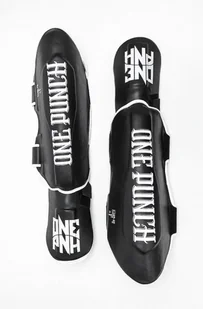 MASTERS Nagolenniki NS-20 "ONE PUNCH" czarne - Ochraniacze do sportów walki - miniaturka - grafika 1