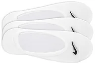 Skarpetki i podkolanówki sportowe - Skarpety Nike Lightweight Footie Training Sock (3 Pair) Women "White" - miniaturka - grafika 1