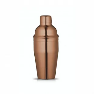 Bar Craft Luxe Lounge shaker do koktajli wykonana ze stali nierdzewnej, 500 ML, miedź BCLLSHAKER500 - Shakery barmańskie - miniaturka - grafika 2