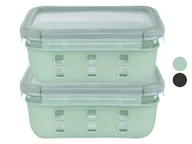 Lunch boxy - LIVARNO home Zestaw 2 szklanych lunchboxów - miniaturka - grafika 1