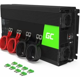 Green Cell Green Cell Przetwornica napięcia 24V na 230V 1500W/3000W - Przetwornice samochodowe - miniaturka - grafika 1