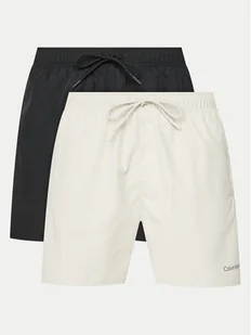 Calvin Klein Swimwear Komplet 2 par szortów kąpielowych KM0KM01165 Kolorowy Regular Fit - Kąpielówki męskie - miniaturka - grafika 1