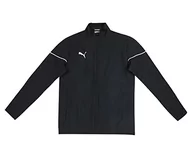 Koszulki dla chłopców - PUMA PUMA Kurtka chłopięca Teamrise Sideline Jr Sweatshirt czarny Puma Black-puma White 176 657328 - miniaturka - grafika 1