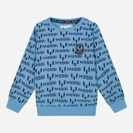 Bluzy dla chłopców - Bluza dziecięca Messi S49322-2 110-116 cm Jasnoniebieska (8720815173288) - miniaturka - grafika 1