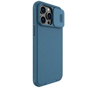 Nillkin CamShield Pro Case etui iPhone 14 Pro Max pancerny pokrowiec osłona na aparat kamerę niebieski - Etui i futerały do telefonów - miniaturka - grafika 3