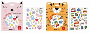 Tatuaże dla dzieci Bebe Friends 60szt Interdruk - zabawka - Zabawki kreatywne - miniaturka - grafika 1