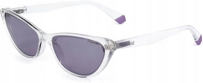 POLAROID OKULARY PRZECISŁONECZNE BEZBARWNE KOCIE OCZY JMJ