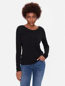 Spodnie damskie - Mustang Jeansy Crosby 1013592 Granatowy Slim Fit - miniaturka - grafika 1