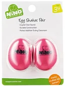 Instrumenty perkusyjne - Nino Percussion NINO540R marakasy w kształcie jajka, rozmiar normalny, 2 sztuki NINO540SP-2 - miniaturka - grafika 1