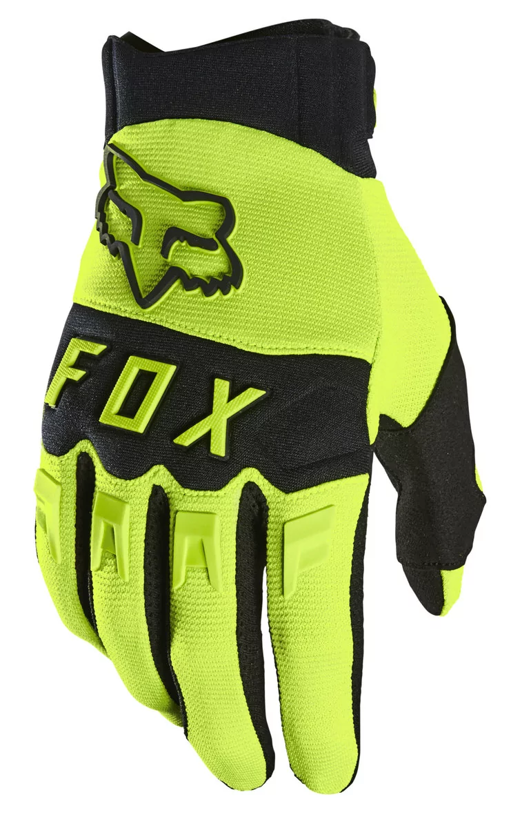 Fox, Rękawiczki rowerowe, DIRTPAW MTB, ENDURO, DH, żółty, rozmiar S
