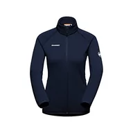 Kurtki damskie - Mammut Kurtka damska 1014 Midlayer Aconcagua, granatowa, regular, morski, XL - miniaturka - grafika 1