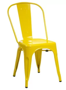 D2.Design Krzesło Paris żółte DK-41321 DK-41321 - Krzesła - miniaturka - grafika 2