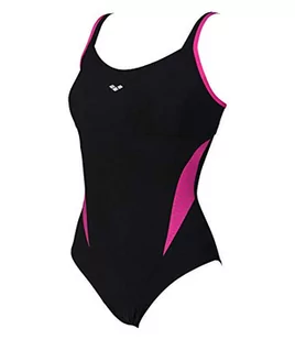 ARENA Damski kostium kąpielowy Phantom One Piece - kostium kąpielowy damski, rozmiar: 36, kolor: niebieski/żółty Baby and Toddler Swim Nappy - Stroje kąpielowe - miniaturka - grafika 1
