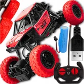 Zabawki zdalnie sterowane - Samochód Zdalnie Sterowany Terenowy Duży 4x4 Auto Na Pilota Na Akumulator - miniaturka - grafika 1