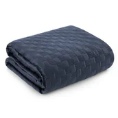 Narzuty - Narzuta EUROFIRANY Sofia 4 200 x 220 cm Granatowy - miniaturka - grafika 1