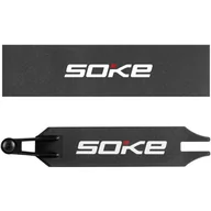 Akcesoria do skatingu - SOKE Grip tape do hulajnogi czarny GT1 - miniaturka - grafika 1