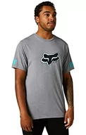 Odzież motocyklowa - Fox Venz Ss Tech Tee Heather Graphite - miniaturka - grafika 1