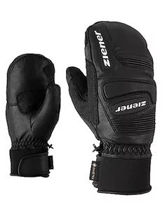 Ziener GUARDI GTX Plus ciepłe PR rękawiczki narciarskie/do sportów zimowych, wodoodporne, oddychające, Gore-tex, Primaloft, skóra, bieganie wyścigowe, kolor czarny, 9 - Rękawiczki - miniaturka - grafika 1