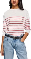 Swetry damskie - Pepe Jeans Sweter damski Tova, biały, XL - miniaturka - grafika 1