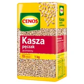 Kasza - Cenos kasza jęczmienna pęczak 1kg - miniaturka - grafika 1