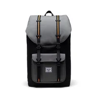 Plecaki - HERSCHEL 10014-05722 HERSCHEL LITTLE AMERICA BLACK GRID/GARGOYLE/SUN ORANGE Unisex - Dorosły Plecak Jeden rozmiar, Czarna siatka/Gargoyle/Sun Orange, Taglia Unica, plecak - miniaturka - grafika 1