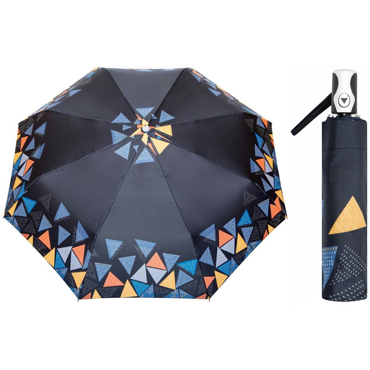 Automatyczna wytrzymała parasolka damska z włóknem szklanym polskiej marki Parasol