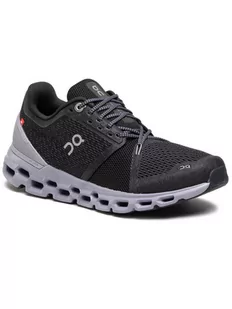 On Running Buty damskie Running Cloudstratus 2999562 BLACK/LILAC 2999562BLACKLILAC - Buty sportowe damskie - miniaturka - grafika 1