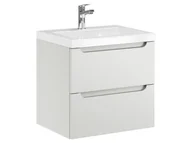 Szafki łazienkowe - Szafka Wisząca Z Umywalką ETH 50 cm - Kaszmir Mat - miniaturka - grafika 1