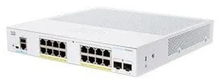 Cisco switch CBS250-16P-2G-UK, 16xGbE RJ45, 2xSFP, fanless, PoE+, 120W - REFRESH - Rozgałęźniki - miniaturka - grafika 1