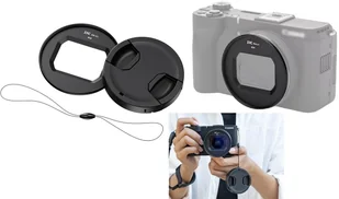 Adapter Redukcja Mocowanie Na Filtry + Dekielek Do Canon Powershot V1 Jjc / Rn-v1 - Tulejki, adaptery, redukcje do aparatów - miniaturka - grafika 1