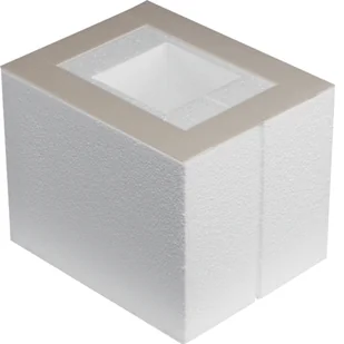 Hager polo tehalit.UK System szalunkowy element VE09 200x253mm wys 200mm styropian SEVE09200 SEVE09200 - Kanały kablowe - miniaturka - grafika 1