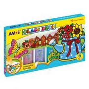 Artykuły biurowe - Amos Farby witrażowe Glass Deco 6 kolorów AMOS - miniaturka - grafika 1